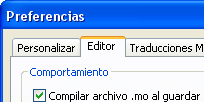 Compilar archivo .mo