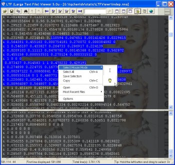 Captura de Large Text File Viewer